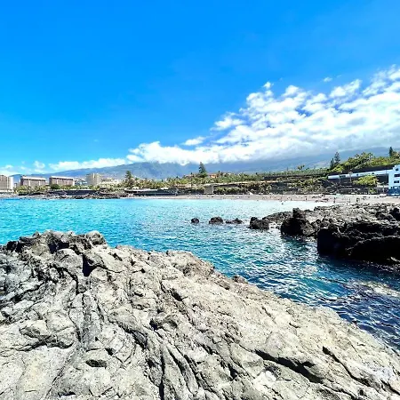 Studio Tr Has A Balcony, Pool And Nice View, Puerto De La Cruz *